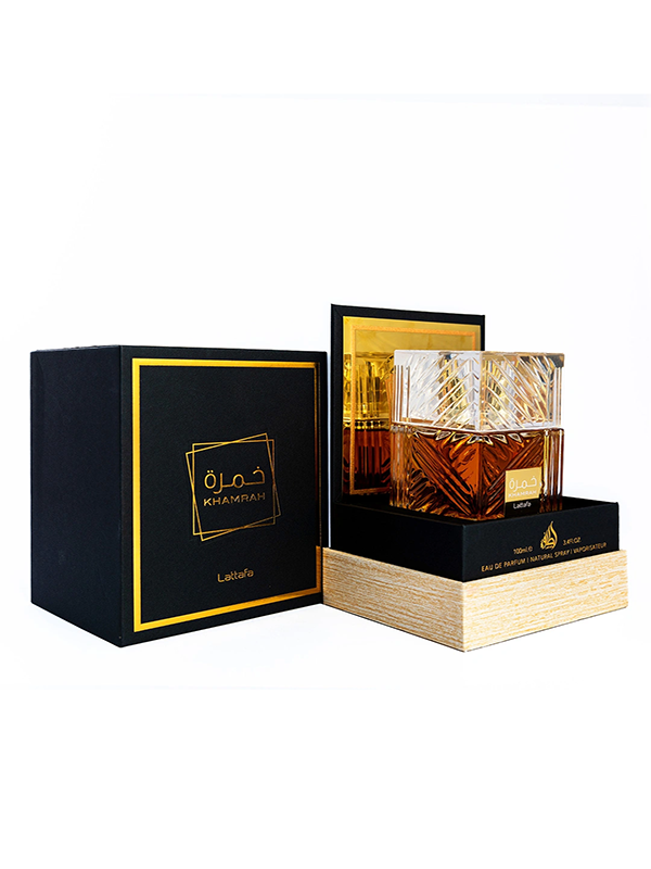 Lattafa Perfumes Khamrah for Unisex Eau de Parfum Spray, 3.4 Ounce