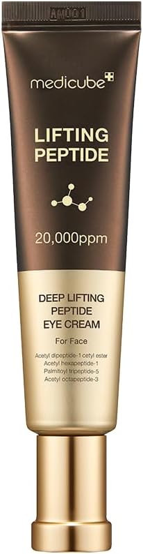 Medicube Deep Lifting Peptide Eye Cream – 20,000ppm Peptide Complex for Elasticity & Firming, 30ml