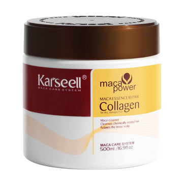 Karseell Collagen Hair Mask & Hair Oil Set – Deep Repair & Shine Duo