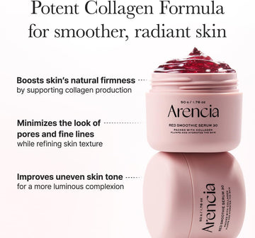 Arencia Overnight Red Smoothie Face Mask Serum