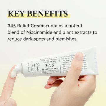 Dr. Althea 345 Relief Cream – Daily Face Moisturizer for Blemish Relief & Soothing Recovery, 1.69 fl.oz