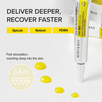 Mary&May Spicule Retinol PDRN Cream 15g