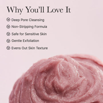 Arencia Rosehip Brightening Rice Mochi Face Cleanser 120g
