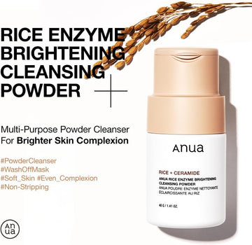 ANUA Rice Enzyme Brightening Cleansing Powder
