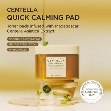 [SKIN1004] Madagascar Centella Quick Calming Pad 70 Pads (130ml)