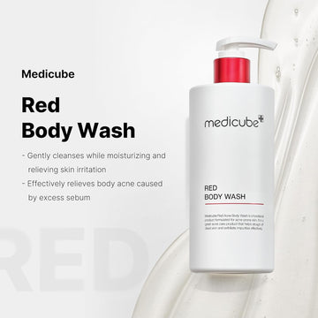 Medicube Red Acne Body Wash – Low pH Hydrating Cleanser for Bacne