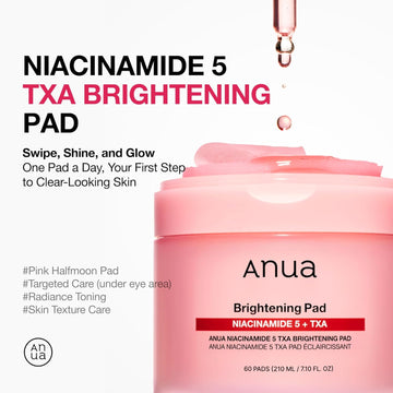 Anua Niacinamide 5 TXA Toner Pads