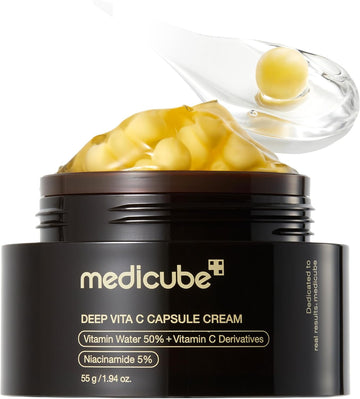 Click to see full view medicube Deep Vitamin C Golden Capsule Face Moisturizer