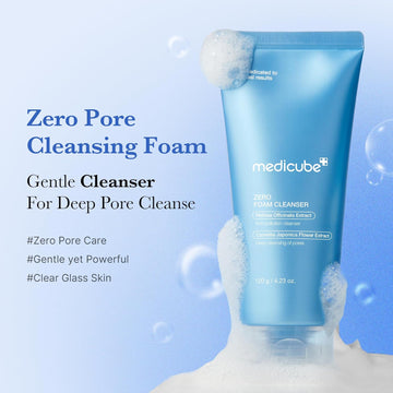 medicube Zero Foam Cleanser for Sensitive Skin