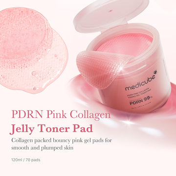 medicube Salmon DNA PDRN Pink Collagen Jelly Pad