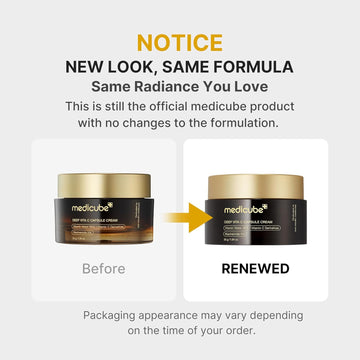 Click to see full view medicube Deep Vitamin C Golden Capsule Face Moisturizer