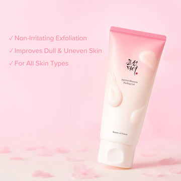 Beauty of Joseon Apricot Blossom Peeling Gel Gentle Exfoliating Face Scrub Gel